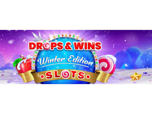 Drops and Wins, Crypto Slots Winter Edition Play Now - 1/4